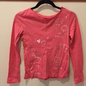 Pink Long Sleeve Tee